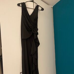 Long black dress